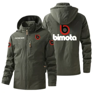 Bimota Windbreaker Jacket Hooded, Warm Lining Waterproof Outdoor Running Jacket For Men, Custom Name HIHI270225Y17WO88BIM