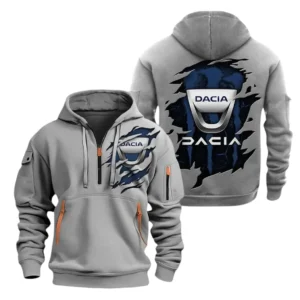 Dacia Half Zip Hoodie, Sports Hooded Multi-Pockets TN0030325Y25QZ2HCT21CIA