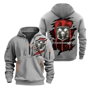 Dodge Half Zip Hoodie, Sports Hooded Multi-Pockets TN0030325Y25QZ2HCT4DOD