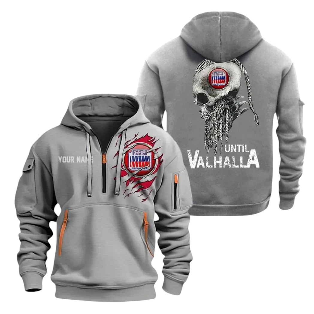 Fantic Motorcycles Half Zip Hoodie, Sports Hooded Multi-Pockets, Custom Name TN060325Y25QZ2HCT2FAM Fantic Motorcycles Half Zip Hoodie, Sports Hooded Multi-Pockets, Custom Name TN060325Y25QZ2HCT2FAM