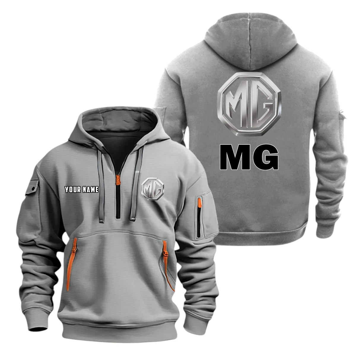 MG Cars Half Zip Hoodie, Sports Hooded Multi-Pockets, Custom Name TN070325Y25QZ2HCT1MGC MG Cars Half Zip Hoodie, Sports Hooded Multi-Pockets, Custom Name TN070325Y25QZ2HCT1MGC