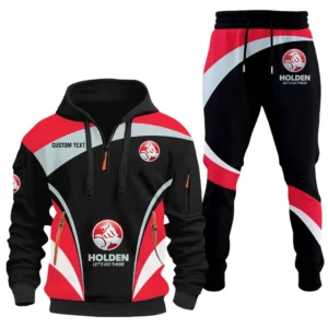 Holden Half Zip Hoodie x Long Pants Set All-over Print, Custom Name HIDI140325Y26QZ3HHOL