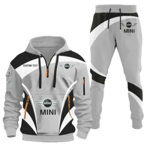 MINI Half Zip Hoodie x Long Pants Set All-over Print, Custom Name HIDI130325Y26QZ3HMIN