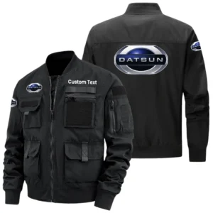 Datsun Exclusive Logo Jacket x Baseball Collar Style Multiple Pockets Men’s Hiking Outdoor Jacket Custom Name HIHI150325Y40JCXDAT