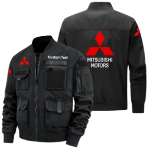 Mitsubishi Exclusive Logo Jacket x Baseball Collar Style Multiple Pockets Men’s Hiking Outdoor Jacket Custom Name HIHI160325Y40JCXMIT