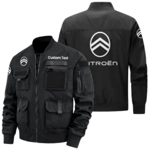 Citroen Exclusive Logo Jacket x Baseball Collar Style Multiple Pockets Men’s Hiking Outdoor Jacket Custom Name HIHI170325Y40JCXCIT