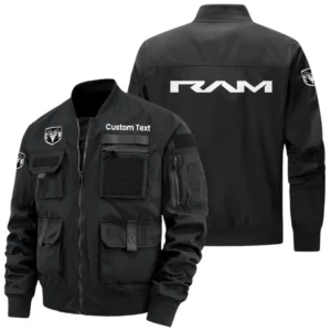 Ram Exclusive Logo Jacket x Baseball Collar Style Multiple Pockets Men’s Hiking Outdoor Jacket Custom Name HIHI170325Y40JCXRAM