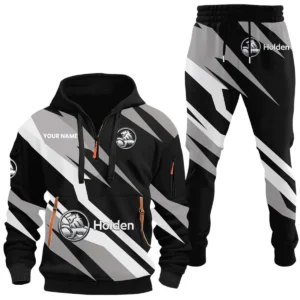 Holden Half Zip Hoodie x Long Pants Set All-over Print, Custom Name HIHI120525Y26QZ3HHOL