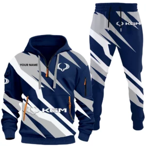 KG Mobility Half Zip Hoodie x Long Pants Set All-over Print, Custom Name HIHI130525Y26QZ3HKGM
