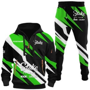 Stake F1 Team Kick Sauber Half Zip Hoodie x Long Pants Set All-over Print, Custom Name HIHI160525Y26QZ3HSKS