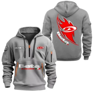 Beta Racing Half Zip Hoodie, Sport Hooded Multi-Pocket, Custom Name TN260525Y25QZ2HCT1BEM