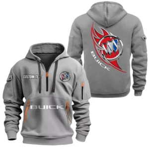 Buick Half Zip Hoodie, Sport Hooded Multi-Pocket, Custom Name TN260525Y25QZ2HCT1BUI