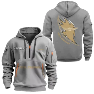 Honda Gold Wing Half Zip Hoodie, Sport Hooded Multi-Pocket, Custom Name TN270525Y25QZ2HCT1HGW