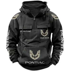 Firebird Pontiac Quarter Zip Hoodie Sports Hoodie Multi-Pockets Custom Name TN250525Y41HJRCT1FIP