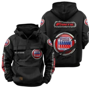 Fantic Motor Quarter Zip Hoodie Sports Hoodie Multi-Pockets Custom Name TN250525Y41HJRCT3FAM