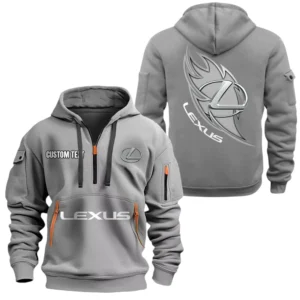 Lexus Half Zip Hoodie, Sport Hooded Multi-Pocket, Custom Name TN040625Y25QZ2HCT1LEX