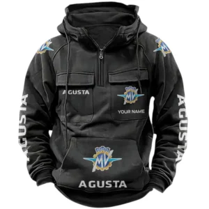MV Agusta Quarter Zip Hoodie Sports Hoodie Multi-Pockets Custom Name TN020625Y41HJRCT1MVA