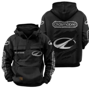 Oldsmobile Quarter Zip Hoodie Sports Hoodie Multi-Pockets Custom Name TN020625Y41HJRCT3OLD