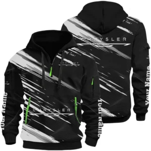 Chrysler Half Zip Hoodie All Over Prints Multi-Pockets Custom Name