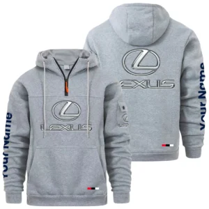 Lexus Quarter Zip Pullover Hoodie Custom Name
