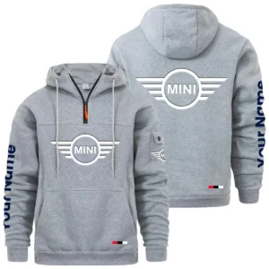 MINI Quarter Zip Pullover Hoodie Custom Name