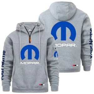 Mopar Quarter Zip Pullover Hoodie Custom Name