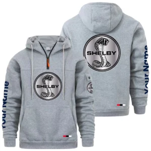 Shelby Quarter Zip Pullover Hoodie Custom Name