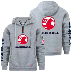 Vauxhall Quarter Zip Pullover Hoodie Custom Name