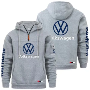 Volkswagen Quarter Zip Pullover Hoodie Custom Name
