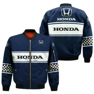 Honda All Over Prints Bomber Jacket