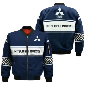 Mitsubishi All Over Prints Bomber Jacket