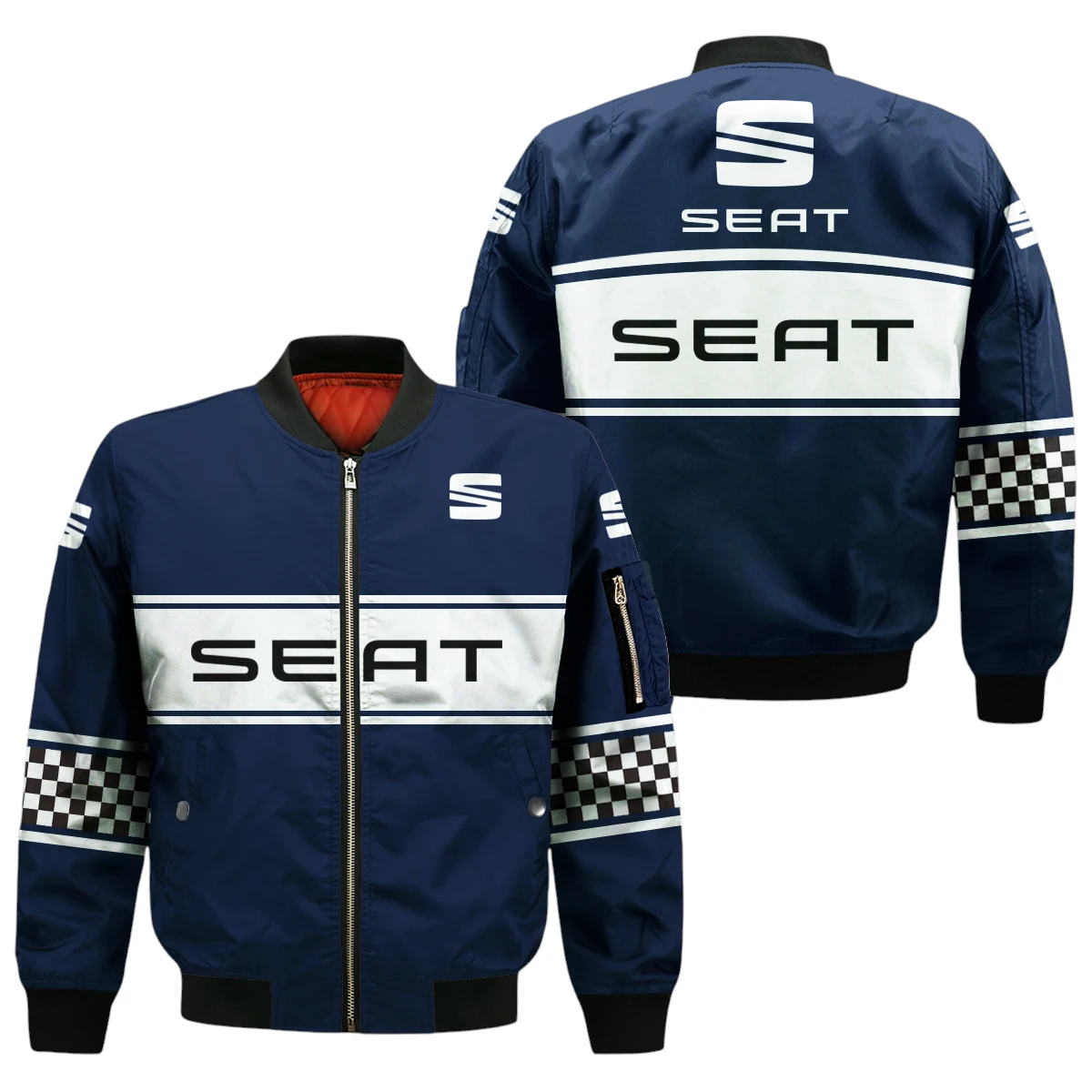SEAT All Over Prints Bomber Jacket SEAT All Over Prints Bomber Jacket