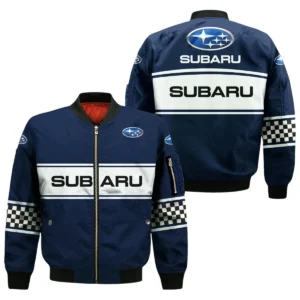 Subaru All Over Prints Bomber Jacket