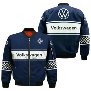 Volkswagen All Over Prints Bomber Jacket