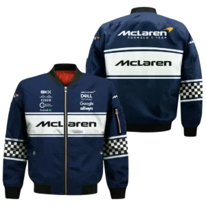 McLaren Racing Limited All Over Prints Bomber Jacket