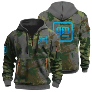 General Motors Half Zip Hoodie All Over Prints Sports Hoodie Style Custom Name