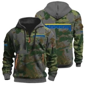 Husaberg Half Zip Hoodie All Over Prints Sports Hoodie Style Custom Name