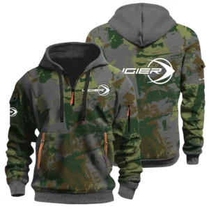 Ligier Automotive Racing Half Zip Hoodie All Over Prints Sports Hoodie Style Custom Name