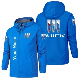 Buick Hooded Windbreaker Jacket Custom Name