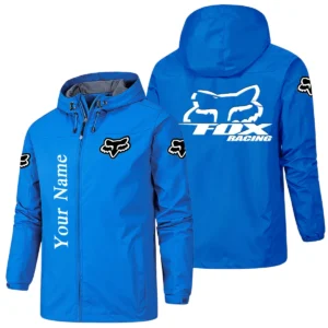 Fox Racing Hooded Windbreaker Jacket Custom Name