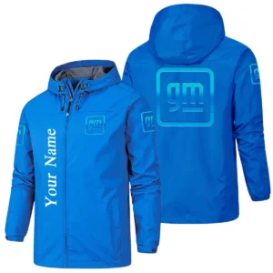 General Motors Hooded Windbreaker Jacket Custom Name