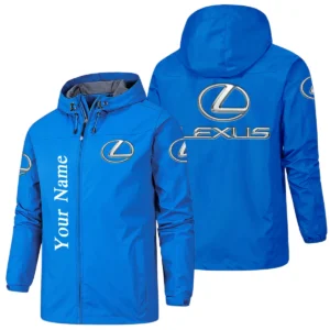 LEXUS Hooded Windbreaker Jacket Custom Name
