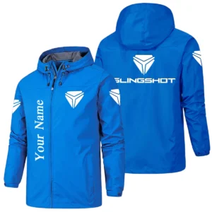 Slingshot Hooded Windbreaker Jacket Custom Name