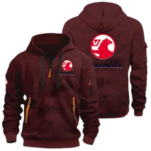 Vauxhall Half Zip Hoodie All Over Prints Multi Pockets Custom Name Gift For Fan
