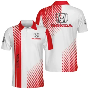 HONDA Polo All Over Prints Gift For Fan