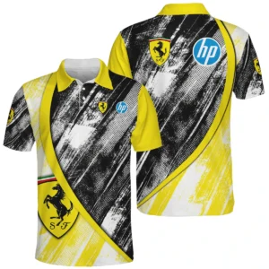 Scuderia Ferrari HP Racing Polo All Over Prints