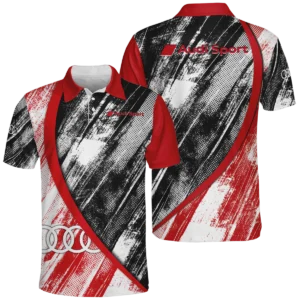 Audi Sport Racing Polo All Over Prints