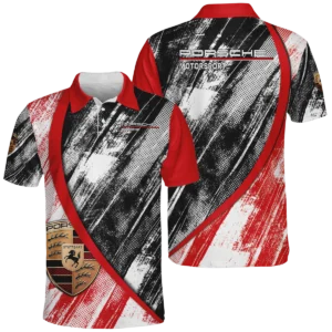 Porsche Motorsport Racing Polo All Over Prints