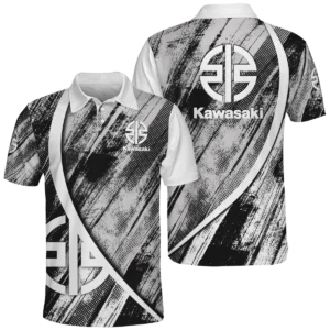Kawasaki Motors Polo All Over Prints