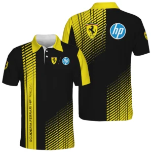 Scuderia Ferrari HP Racing Polo All Over Prints Gift For Fan